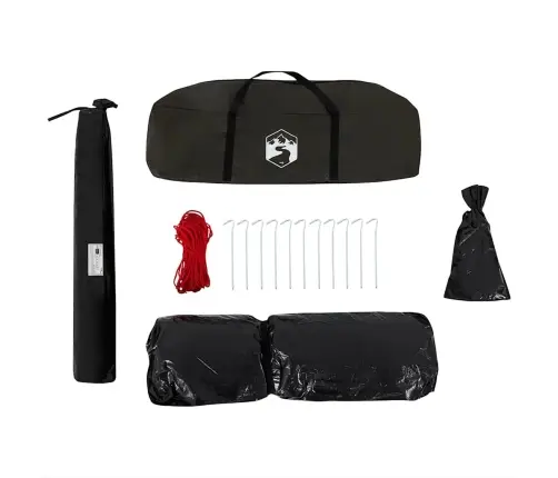 Makšķernieku Telts 5 Personām, Brūna, Ūdensnecaurlaidīga Vidaxl