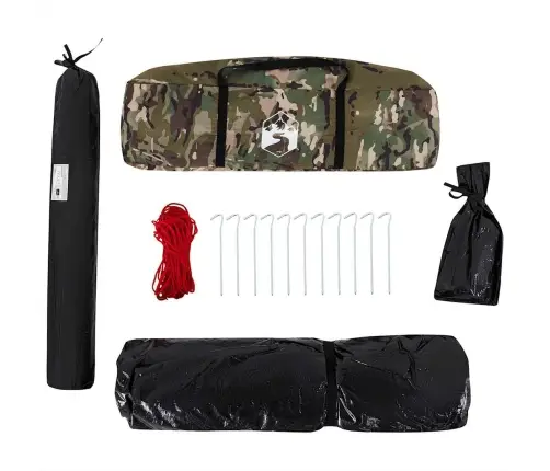 Kalastustelk 5 Inimesele, Kamuflaaž, Veekindel