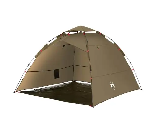 Kempinga Telts 4 Personām, Olīvu Zaļa Vidaxl