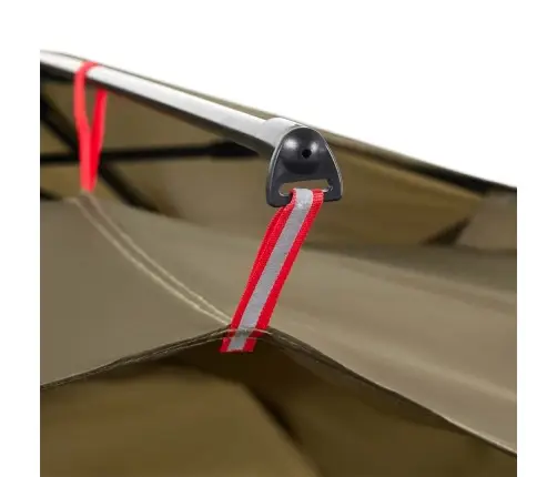 Kempinga Telts 4 Personām, Olīvu Zaļa Vidaxl