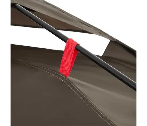 Makšķernieku Telts 4 Personām, Brūna, Ātri Saliekama Vidaxl