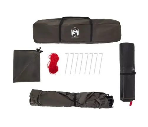 Makšķernieku Telts 4 Personām, Brūna, Ātri Saliekama Vidaxl