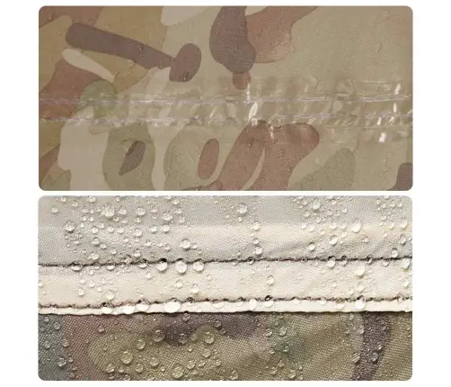 Makšķernieku Telts 4 Personām, Kamuflāža, Ātri Saliekama Vidaxl