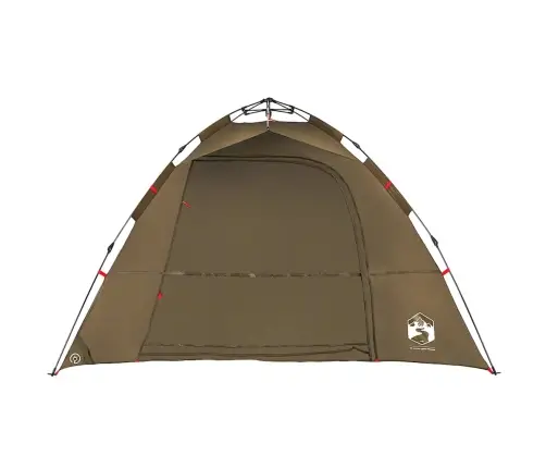 Kempinga Telts 4 Personām, Olīvu Zaļa Vidaxl