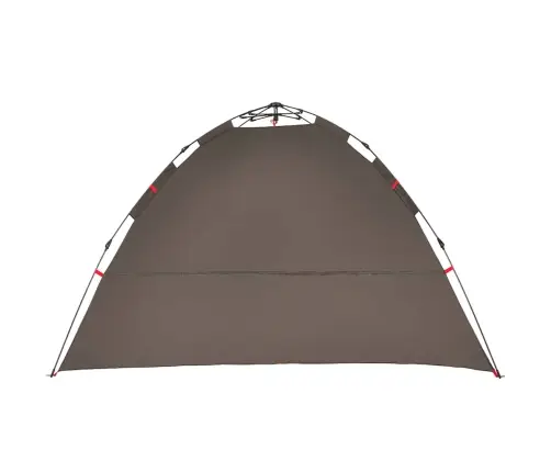 Makšķernieku Telts 4 Personām, Brūna, Ātri Saliekama Vidaxl