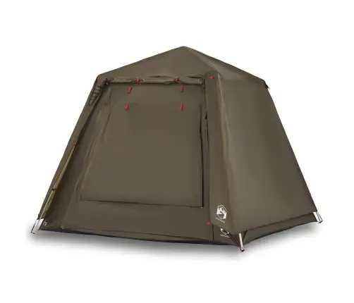Kempinga Telts 4 Personām, Olīvu Zaļa Vidaxl