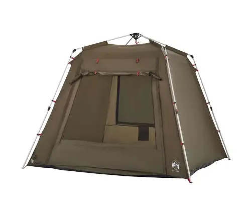 Kempinga Telts 4 Personām, Olīvu Zaļa Vidaxl