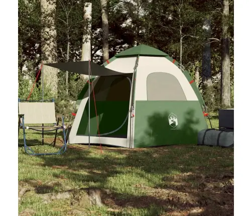 Stovyklavimo Palapinė, Žalia, Keturvietė, Greito Atleidimo