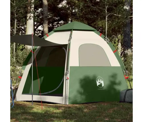 Stovyklavimo Palapinė, Žalia, Keturvietė, Greito Atleidimo