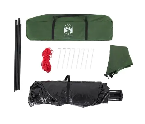 Matkatelk 4 Inimesele, Kabiin, Roheline, Kiirvabastus