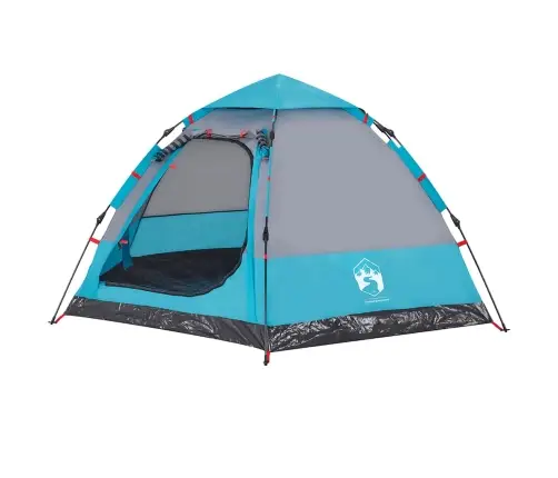 Stovyklavimo Palapinė, Mėlyna, Keturvietė, Greito Atleidimo