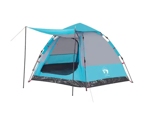 Stovyklavimo Palapinė, Mėlyna, Keturvietė, Greito Atleidimo