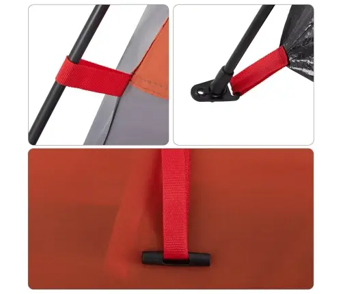 Matkatelk 4 Inimesele, Kabiin, Hall Ja Oranž, Kiirvabastus