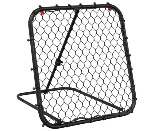 Futbolo Kamuolio Atšokimo Sienelė, Juoda, 84X73X60–80Cm