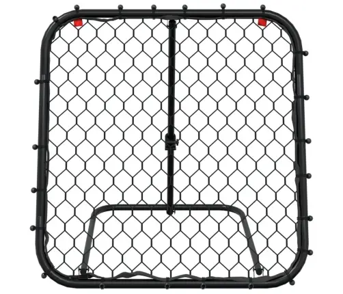 Futbolo Kamuolio Atšokimo Sienelė, Juoda, 84X73X60–80Cm