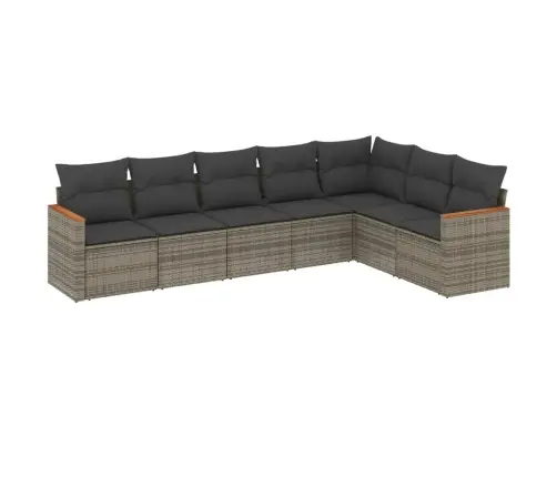 7-Osaline Aiadiivani Komplekt Patjadega, Hall, Polürotang