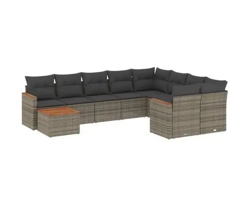 10-Osaline Aiadiivani Komplekt Patjadega, Hall, Polürotang