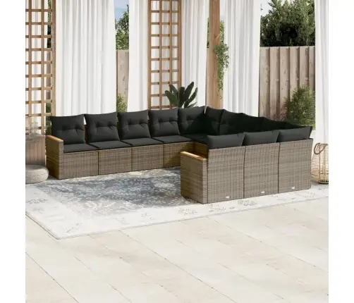 11-Osaline Aiadiivani Komplekt Patjadega, Hall, Polürotang