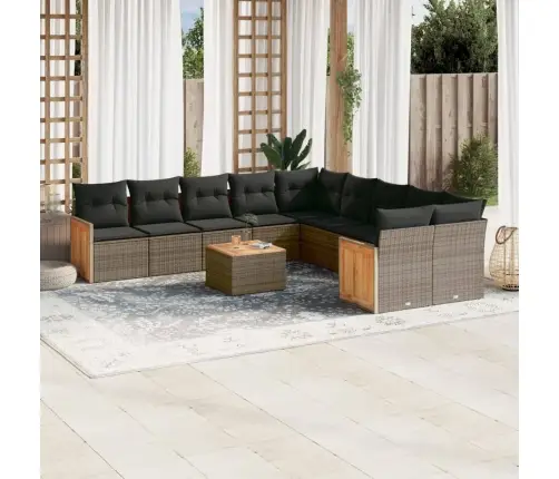 11-Osaline Aiadiivani Komplekt Patjadega, Hall, Polürotang