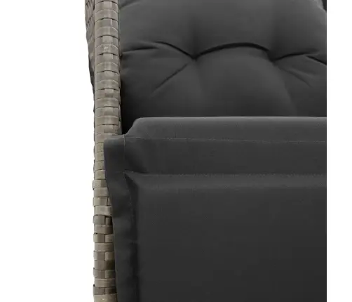 9-Daļīgs Dārza Mēbeļu Komplekts Ar Matračiem, Pe Rotangpalma Vidaxl