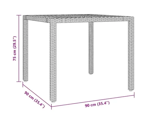 3-Daļīgs Bistro Mēbeļu Komplekts, Matrači, Pelēks Pe Vidaxl