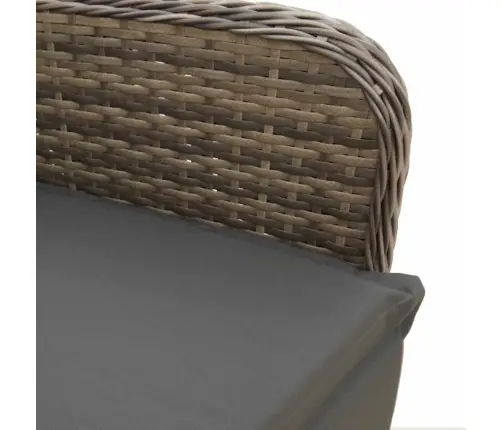 9-Osaline Aia Bistrookomplekt Patjadega, Hall, Polürotang