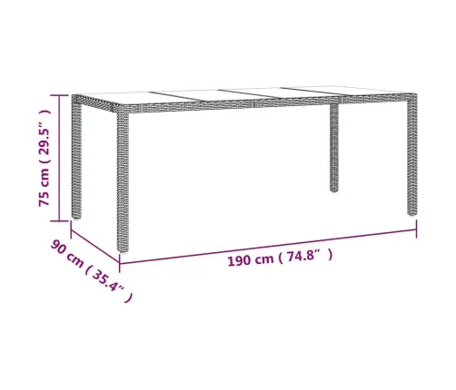 9-Osaline Aia Bistrookomplekt Patjadega, Beež, Polürotang