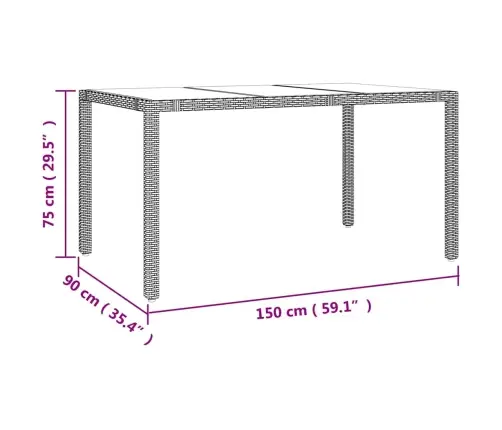 7-Daļīgs Bistro Mēbeļu Komplekts, Matrači, Brūna Pe Vidaxl