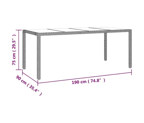 9-Osaline Aia Bistrookomplekt Patjadega, Pruun, Polürotang