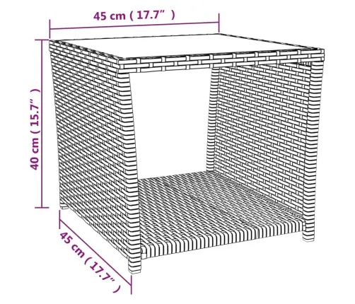 3-Daļīgs Dārza Mēbeļu Komplekts, Matrači, Pelēka Pe Rotangpalma Vidaxl