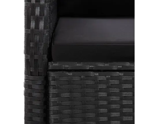 7-Daļīgs Dārza Mēbeļu Komplekts Ar Matračiem, Pe Rotangpalma Vidaxl