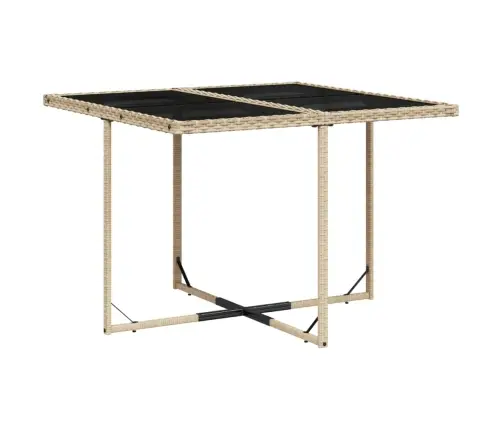 9-Osaline Aia Söögimööbli Komplekt Patjadega, Beežid Toonid