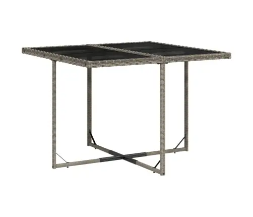 5-Osaline Aiamööbli Komplekt Patjadega, Hall, Polürotang