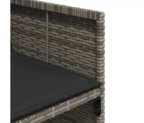 9-Daļīgs Dārza Mēbeļu Komplekts Ar Matračiem, Pe Rotangpalma Vidaxl