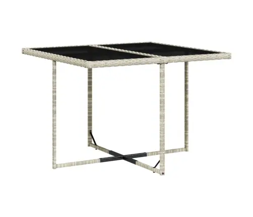 Sodo Komplektas Su Pagalvėlėmis, 9 Dalių, Pilkas, Poliratanas