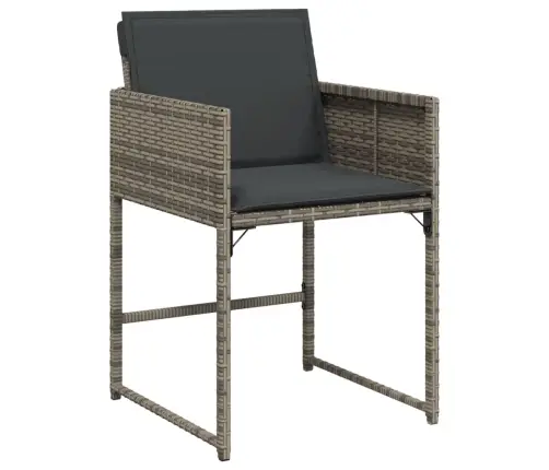 9-Daļīgs Dārza Mēbeļu Komplekts Ar Matračiem, Pe Rotangpalma Vidaxl