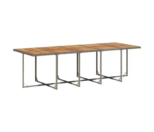 15-Daļīgs Dārza Mēbeļu Komplekts Ar Matračiem, Pe Rotangpalma Vidaxl