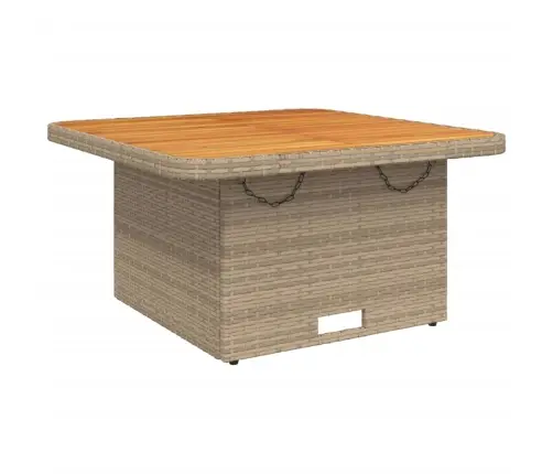 Sodo Komplektas Su Pagalvėlėmis, 3 Dalių, Smėlio, Poliratanas