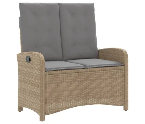 4-Osaline Aiamööbli Komplekt Patjadega, Beež, Polürotang