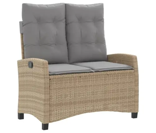 4-Osaline Aiamööbli Komplekt Patjadega, Beež, Polürotang