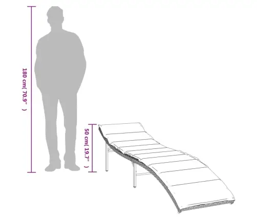 Sauļošanās Zviļņi, 2 Gab., Ar Matračiem, Pelēks Pe Rotangpalma Vidaxl Sauļošanās Zviļņi, 2 Gab., Ar Matračiem, Pelēks Pe Rotangpalma Vidaxl