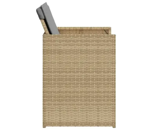 Dārza Krēsli Ar Matračiem, 4 Gab., Bēša Polietilēna Rotangpalma Vidaxl Dārza Krēsli Ar Matračiem, 4 Gab., Bēša Polietilēna Rotangpalma Vidaxl