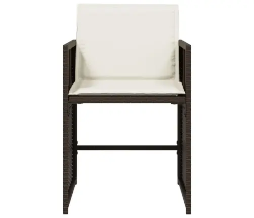 Aiatoolid Koos Istmepatjadega 4 Tk, Pruun, Polürotang