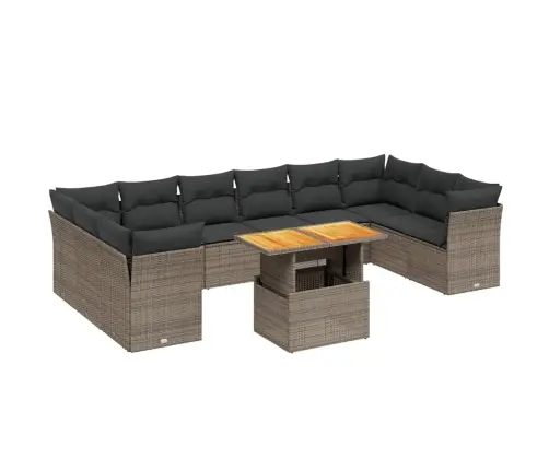 11-Osaline Aiadiivani Komplekt Patjadega, Hall, Polürotang