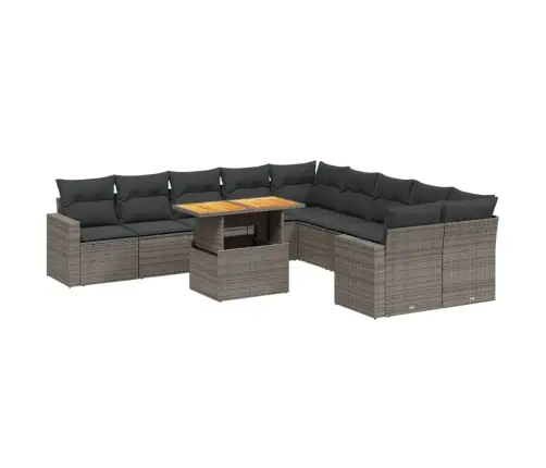 11-Osaline Aiadiivani Komplekt Patjadega, Hall, Polürotang