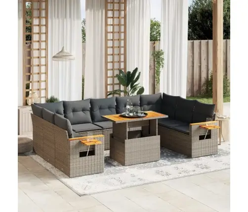 11-Osaline Aiadiivani Komplekt Patjadega, Hall, Polürotang