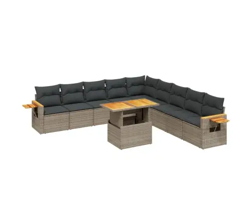 11-Osaline Aiadiivani Komplekt Patjadega, Hall, Polürotang