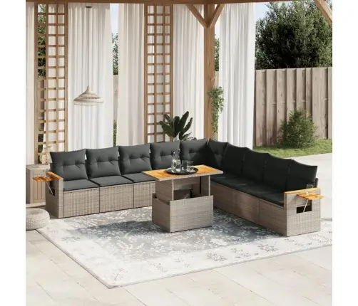 11-Osaline Aiadiivani Komplekt Patjadega, Hall, Polürotang