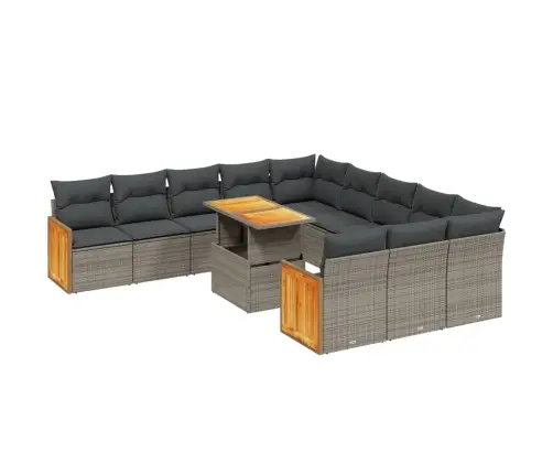 11-Osaline Aiadiivani Komplekt Patjadega, Hall, Polürotang