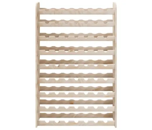 Vyno Butelių Stovas, 72,5X25X111,5cm Pušies Medienos Masyvas